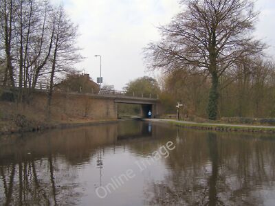 Photo 6x4 Peak Forest Canal: Whaley Bridge Basin Bridgemont Looking acros c2010