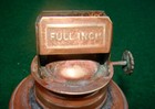 Antique SHIPS BRASS GLOBE/ONION SALON OIL LAMP-24 Photos-HANDSOME-PRACTICAL-L@@K — photo 10