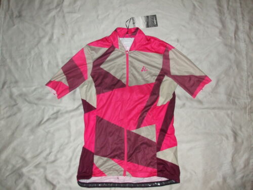 Craft Hale Graphic Cycling Jersey, Fame/Cure, Women's M - Picture 3 of 7