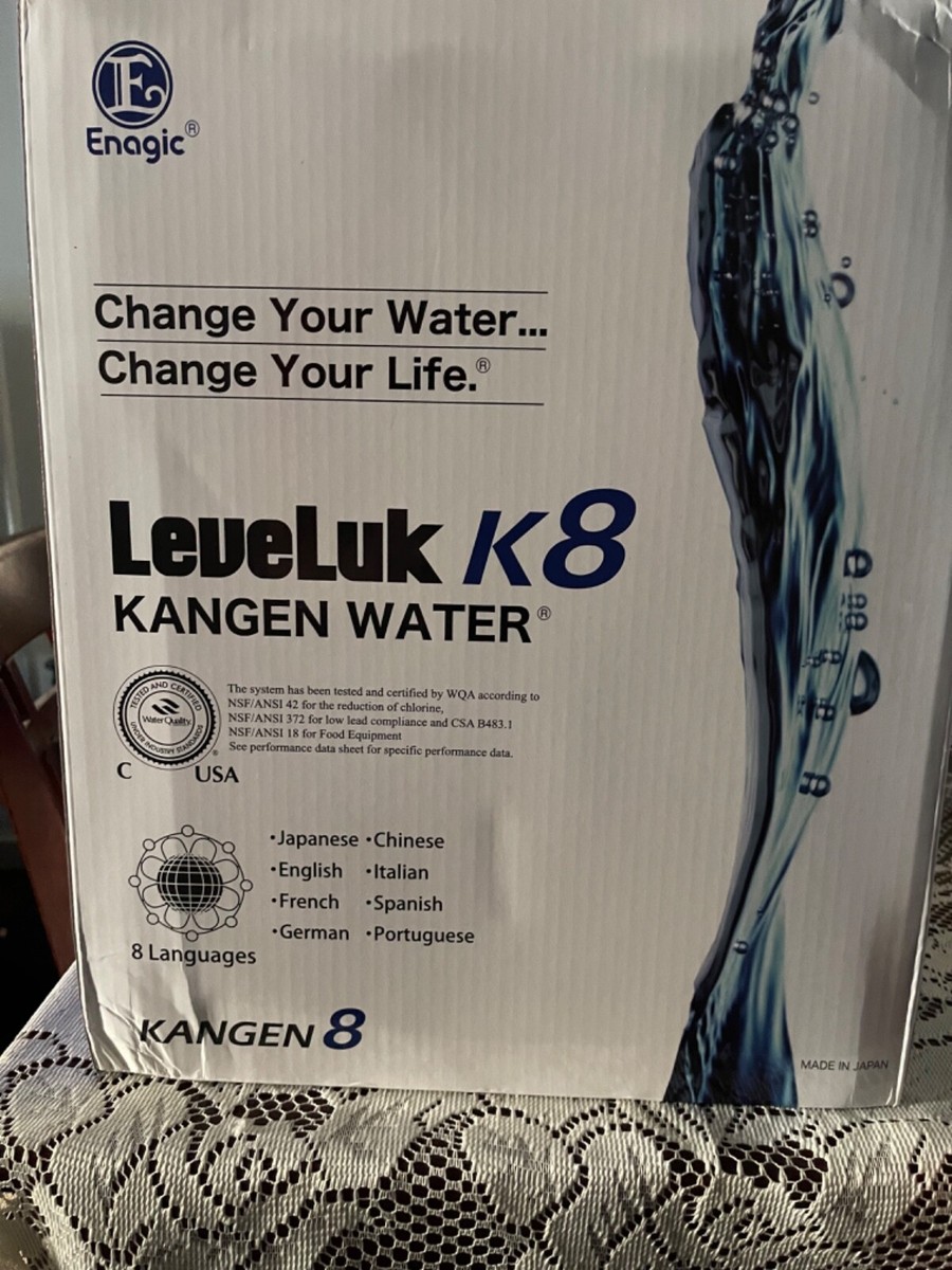 NEW Enagic Leveluk Kangen K8 (Kangen Water Machine) with Filter | eBay
