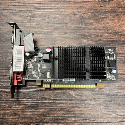 XFX HD-435X-ZAHR Radeon HD 4350 1GB DDR2 DVI S-Video VGA PCIe Graphics Card 