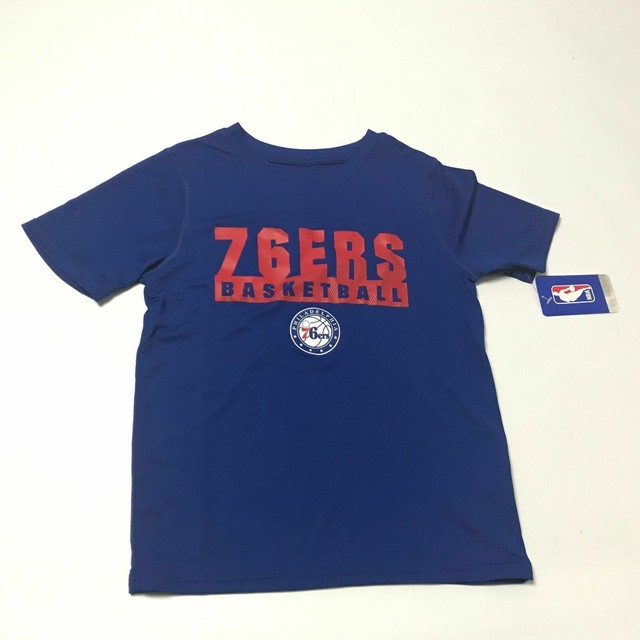 76ers Basketball Philadelphia Size S/4 NBA Boys T-Shirt Crew Neck Short Sleeve | eBay