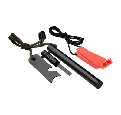 Fire Starter Af376 Ferrocerium ferro Rods Fire Starter Kit With Two Multitool 