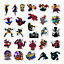 thumbnail 4  - 104pc Superhero Video Game Anime Vinyl Stickers Pack for Hydro Flask Laptop Car