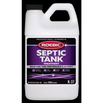 #ad ROEBIC 64 oz. Septic Tank Treatment Capable of treating a 1000 Gal. tank $21.37