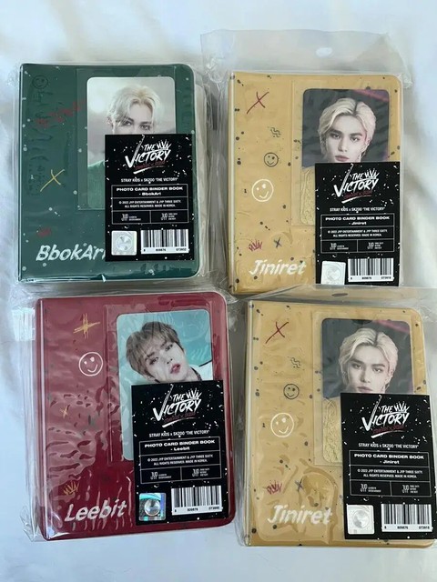 (Unopened, Poca included) straykids Victory popup store photo card binder Book