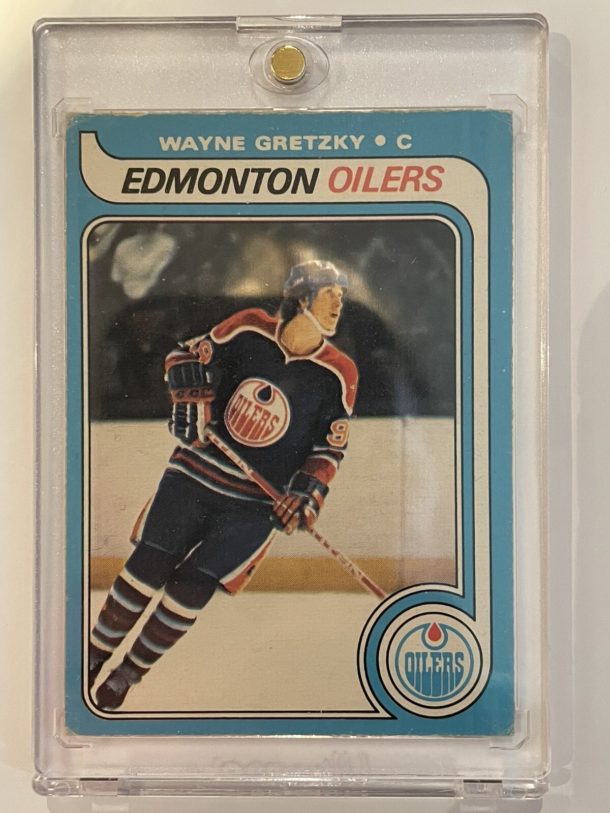 1979 80 OPC O-Pee-Chee #18 Wayne Gretzky Rookie Rc VG-EX+ 1st print Nice Appeal
