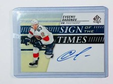  2019-20 SP Authentic Sign of the Times #SOTTED Evgenii Dadonov Auto Panthers