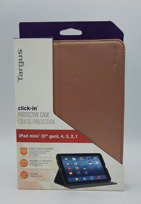 Protective Case iPad mini 2019 Targus click-in Gold Neu in OVP Tablethülle
