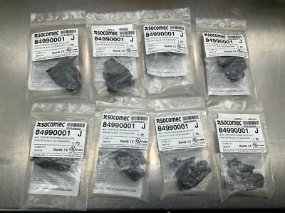 (8) Socomec 84990001 Auxiliary Contacts Screw No/Nc Standard