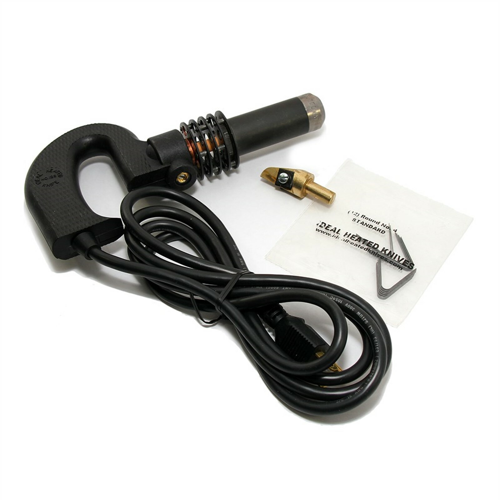 Ideal Heated Tire Grooving Iron 110 Volt 4 Head/Blades 250 Watt Circle