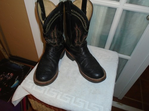 Larry Mahan Cowboy Boots Mens 9.5 XE 