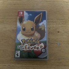Replacement Case ONLY - Pokemon Let's Go Eevee - Nintendo Switch Box