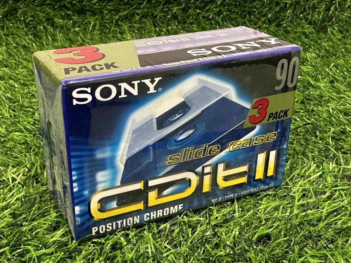 Cassette Audio Neuve * Sony Cdit II * Chrome * 90 * Blister