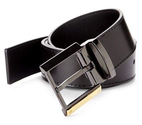Black Leather Belt Size 48 120 