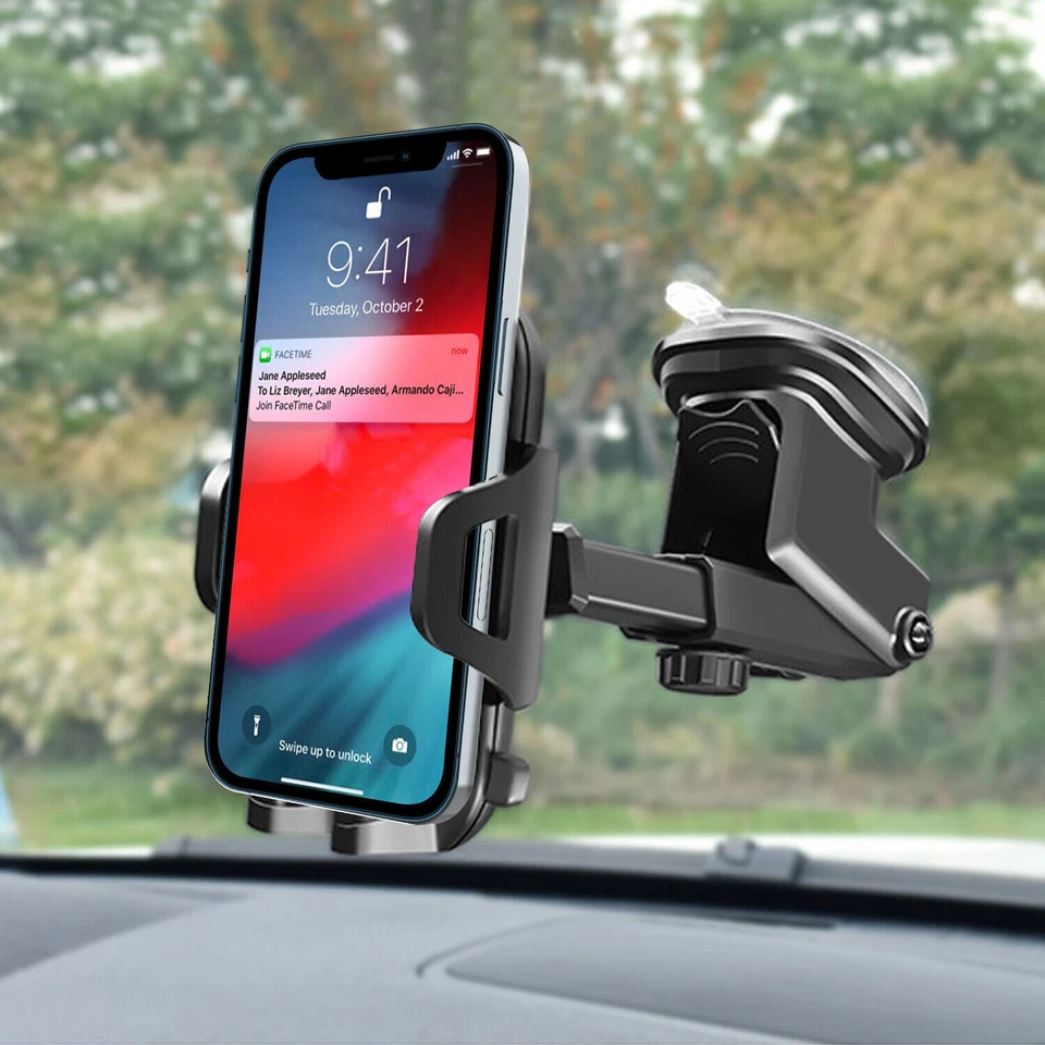 Car Phone Holder For Dashboard Windshield Vents Compatible With All Smartphones - Image 3 of 4