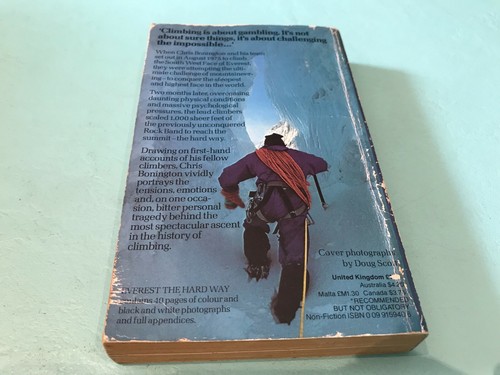 The Adventure Story Of The Decade Everest The Hard Way Chris Bonington book - Picture 2 of 12