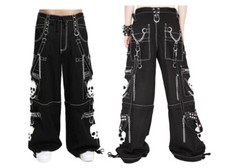 Super Skull Gothic Cyber Chain Punk Rock Pants