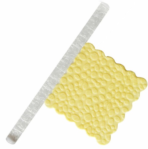 Embossing Acrylic Wave Carving Rolling Pin Non-stick Diy Crafts Clay Accessories - Picture 5 of 18