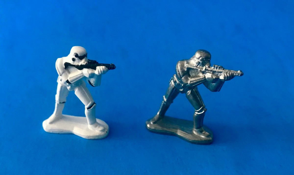 STAR WARS 1982 KENNER MICRO COLLECTION STORMTROOPER UNPAINTED LOT 