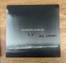 * CIGARETTES AFTER SEX * signed vinyl album * CRY * GREGORY GONZALEZ * 2 * CIGARETTES AFTER SEX * signed vinyl album * CRY * GREGORY GONZALEZ * 2