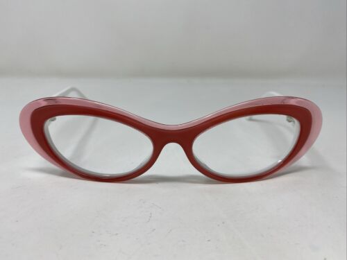FACE A FACE Italy MONOI 1 COL.434 56-16 Ruby/White Eyeglasses Frame “R21