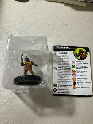 WizKids Heroclix Teenage Mutant Ninja Turtles Series 2 #017 Rocksteady 