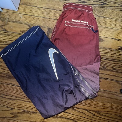 In-Hand Supreme Nike Track Pant Multicolor Size: Medium | eBay In-Hand Supreme Nike Track Pant Multicolor Size: Medium | eBay