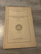 Explorations and Field-Work of the Smithsonian Institution in 1914