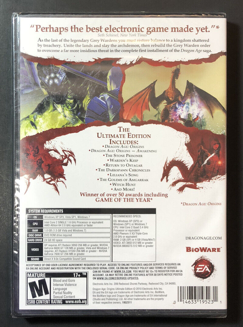 Dragon Age Origins: Ultimate Edition - PC