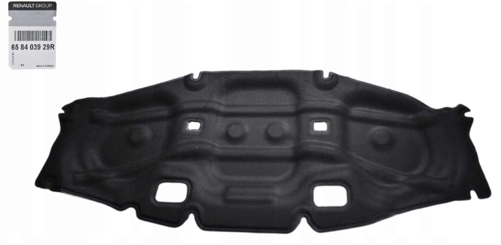 Insonorisant moteur 658403929R d'origine pour Dacia Duster feutre haute densité avant