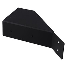 Staffe di Supporto Angolari Nere per Pergole Robuste e Strutture in Legno