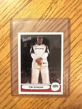 2004-05 Topps Bazooka Tim Duncan Mini Parallel Card #21 San Antonio Spurs HOF