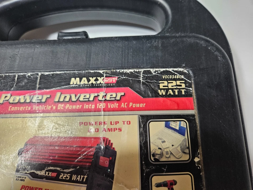 Vector 225 Watt DC to AC Power Inverter With Case - Image 2 of 4