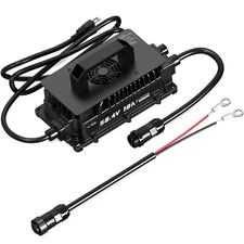 LiTime 58.4V 18A AC-DC Waterproof Charger for 48V LiFePO4 Battery-Refurbished