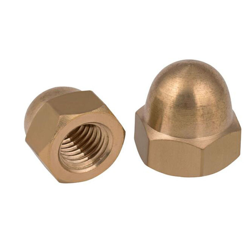 Decorative Brass Cap Nuts Shelly Lighting