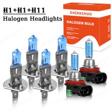 For Honda CR-V 2005 2006 CRV Combo Halogen Headlight Hi&Low Beam+Fog Lamp White