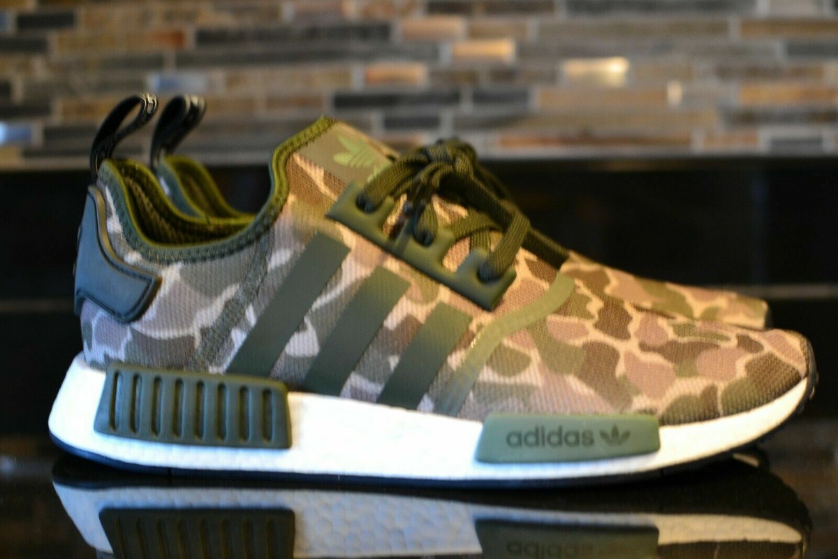 adidas gazelle silver green womens Adidas NMD R1 Duck Camo Sesame