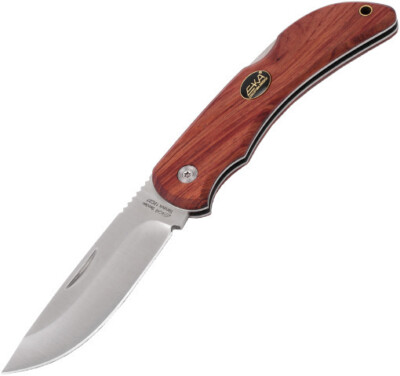 EKA Swede 10 Knife EKA-606608 4 5/8'' closed lockback. 3 1/2'' Sandvik 12c27 stain
