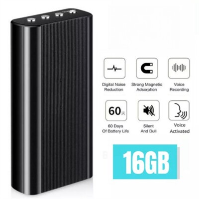 MP 3 Digital Hidden Voice Recorder Spy Mini Magnetic Audio Activated Dictaphonex