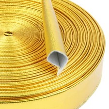 Sewn Heat Shield Sleeve Gold 25mm x 0.25m