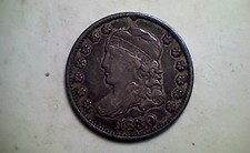Bust Half Dime : 1830  XF +