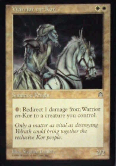 Warrior en-Kor - Stronghold: #23, Magic: The Gathering Lp R112