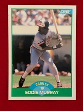 1989 Score Baseball Card #94 Eddie Murray Baltimore Orioles HOF NMMT Free Ship!