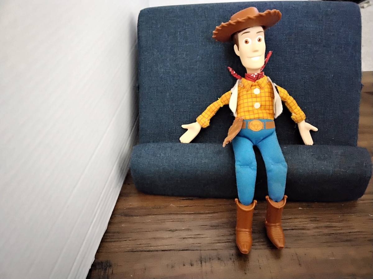 Vtg 1995 Burger King Disney Pixar Toy Story Talking Woody Plush Doll