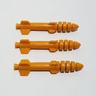 GI Joe Thunderclap Medium Missile Lot of 3 Vehicle Part Rocket Bomb ARAH 1989