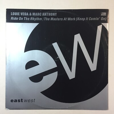 Louie Vega & Marc Anthony. Ride On The Rhythm (Masters At Work) 12''. 1992. House