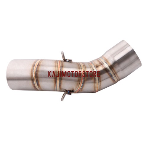 Motorcycle Exhaust Mid Link Pipe Muffler Connect Tube For Kawasaki Z900RS - Foto 5 di 5