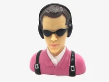 1/6 Pink Civil Pilot Figure For RC Plane Models 2 2/3"x2 2/3"x1 1/3"  (US STOCK)