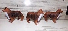 Lot of 3 ERT46532 Dog Collie - ERTL - 1/16